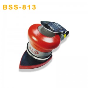 Levigatrice pneumatica triangolare Poliscazione hardware vibrante e smerigliatrice a secco di carta per rimozione della ruggine